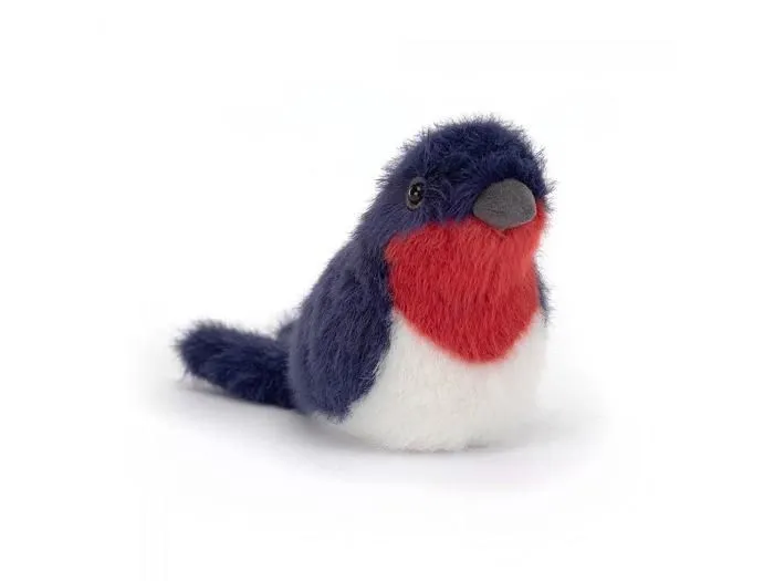 Peluches - Jellycat - Hirondelle - Bleu foncé - 9 cm x 7 cm x 10 cm - Mixte-0