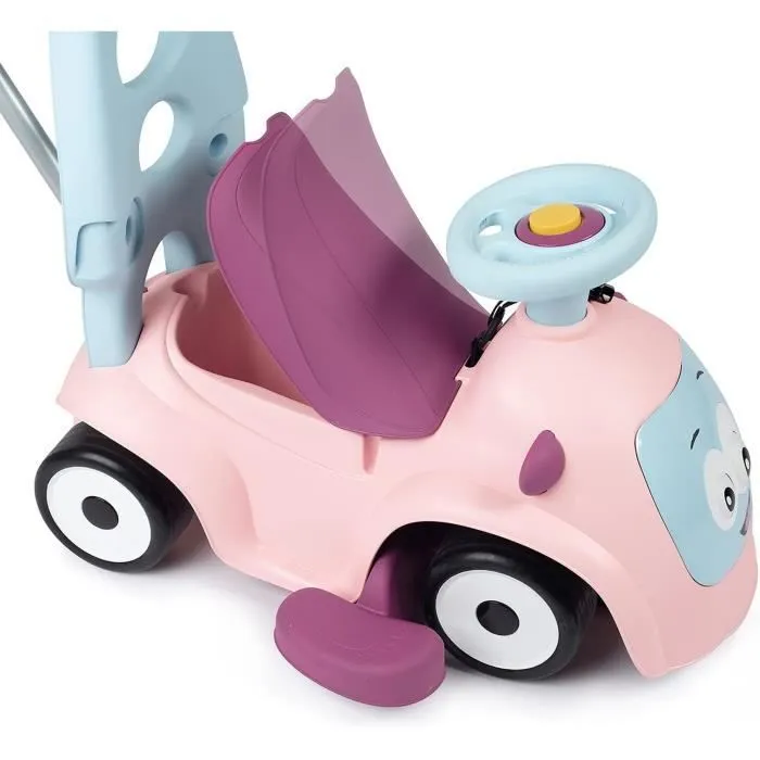 Smoby - Porteur Maestro Balade Rose - Pour Enfant Dès 6 Mois - Evolutif - Roues Silencieuses - Klaxon-2