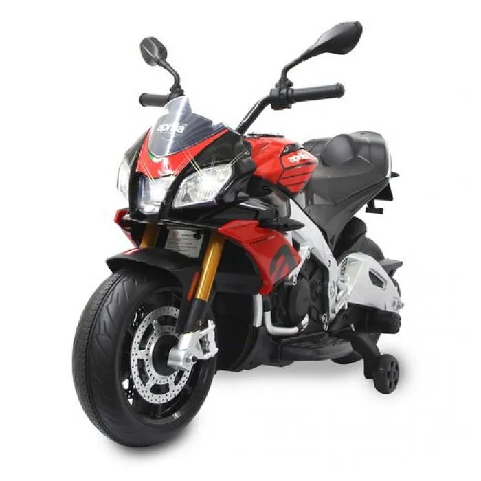 Véhicule électrique pour enfants - Jamara Kids - RIDE-ON APRILIA TUONO V4 1100 RR - Rouge - Batterie - 2 roues-0