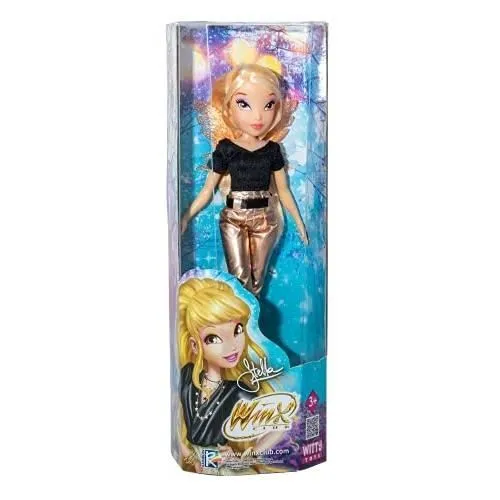 Poupée Fashion Stella Winx articulée - Marque Winx-0