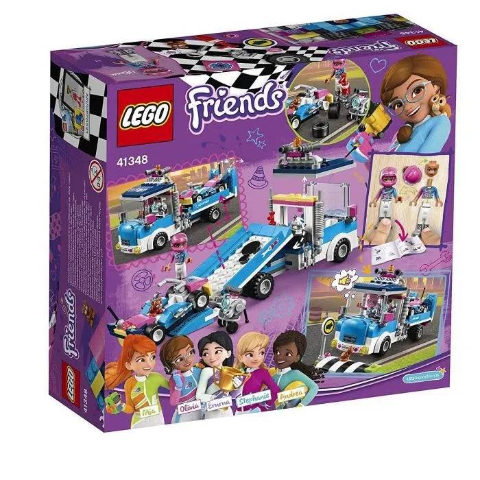 LEGO® Friends 41348 Le Camion de Service + Care truck - Jeu de Construction-4