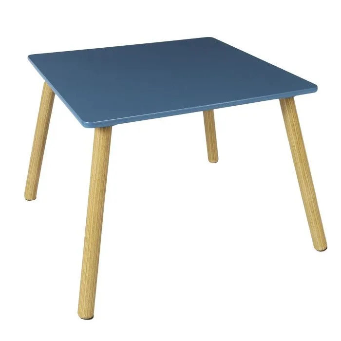 Table et 2 chaises Dino Bleu Home Deco Kids-5