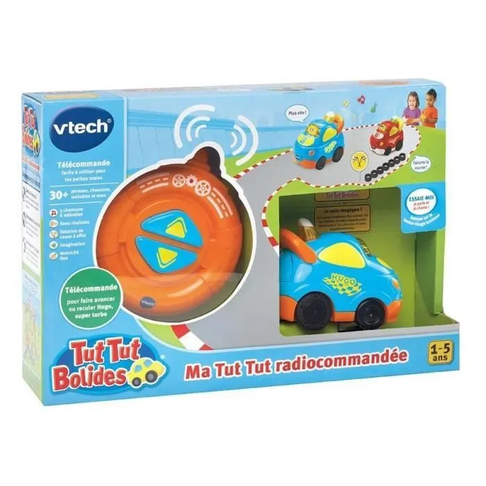 VTECH - Tut Tut Bolides - Ma Tut Tut Radiocommandée - Hugo, Super Turbo-2