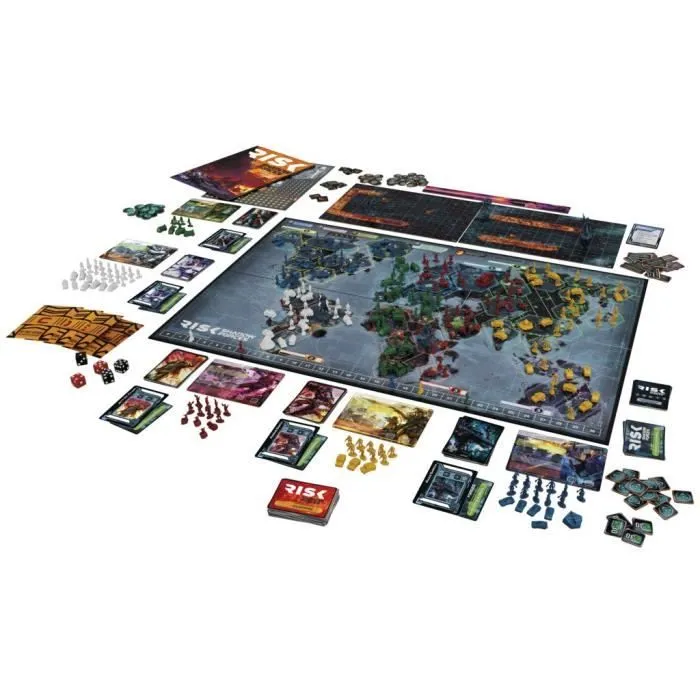 Risk Shadow Forces, jeu de stratégie, jeu de société Legacy familial et adultes, dès 13 ans, 3 à 5 joueurs, Avalon Hill-1