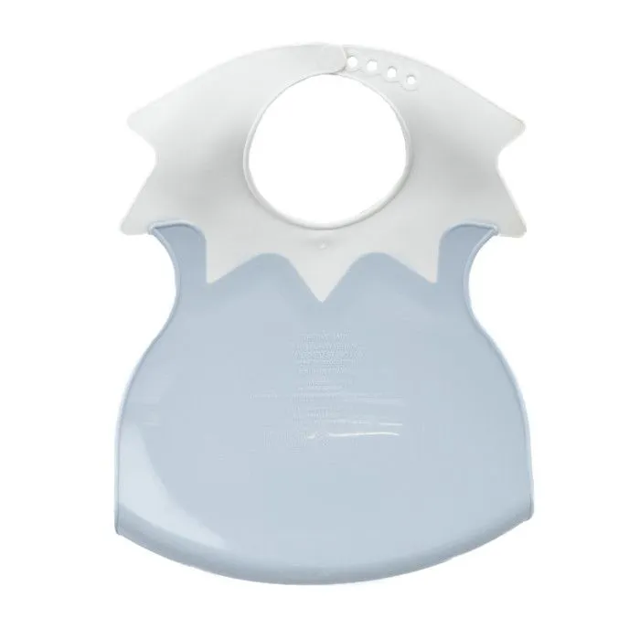 THERMOBABY Bavoir arlequin - Fleur bleue-1