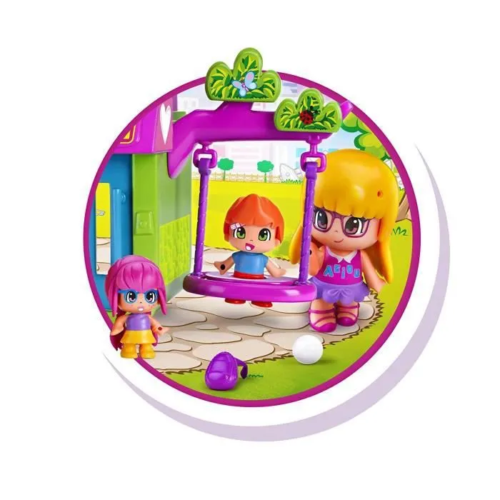 PINYPON - L'école Collège - 3 Figurines et accessoires-1