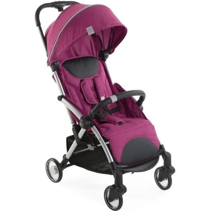 CHICCO Goody Plus - Poussette Pliage Automatique - De 0 à 22 Kg - Rose-0