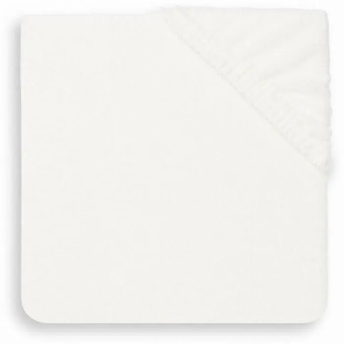 Housse matelas à langer Éponge Ivoire Blanc 50 x 70 cm-1