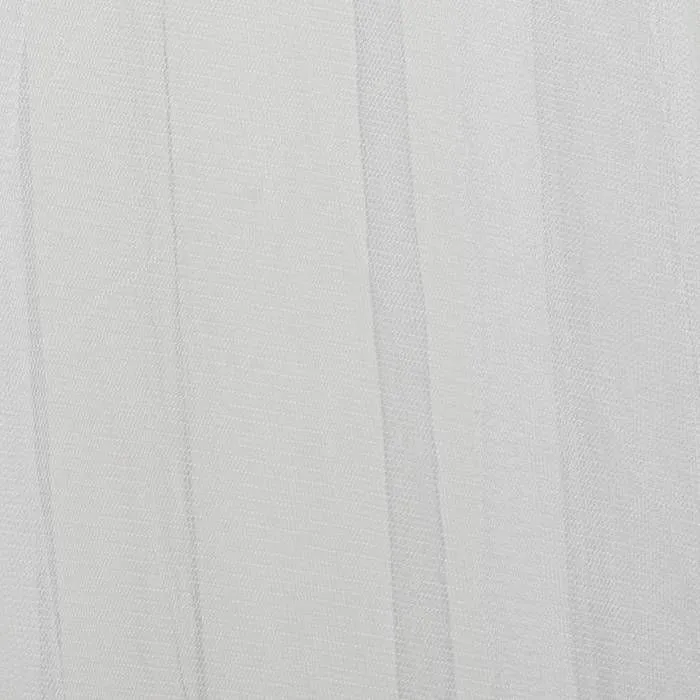 Ciel de lit enfant - Atmosphera - Bordure doré - Blanc - Polyester - 230 cm de hauteur-3
