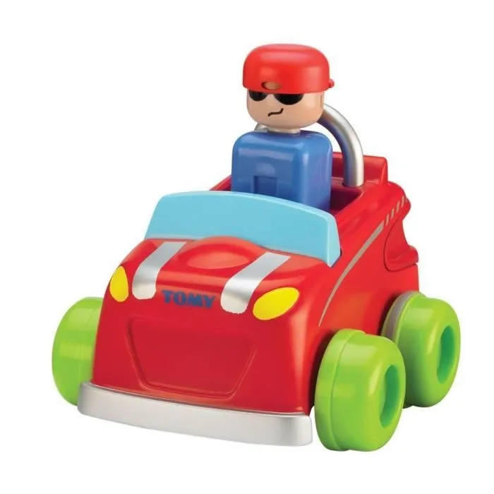 TOMY - Modèle Aléatoire Pousse Roule - Petit Véhicule avec Conducteur - Mixte - A partir de 12 mois-2