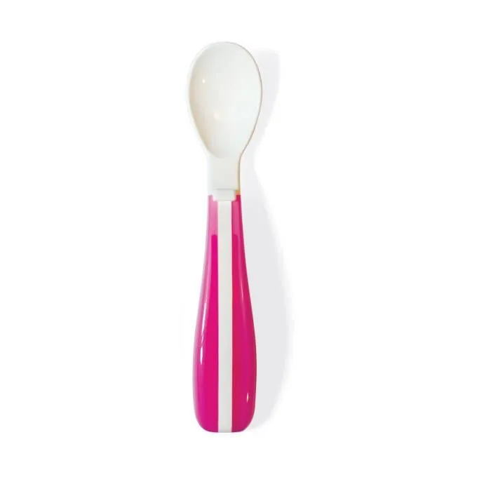 MILL'O BÉBÉ Lot de 2 couverts ergonomiques (cuillère, fourchette) - Blanc grenadine - Sous blister-3