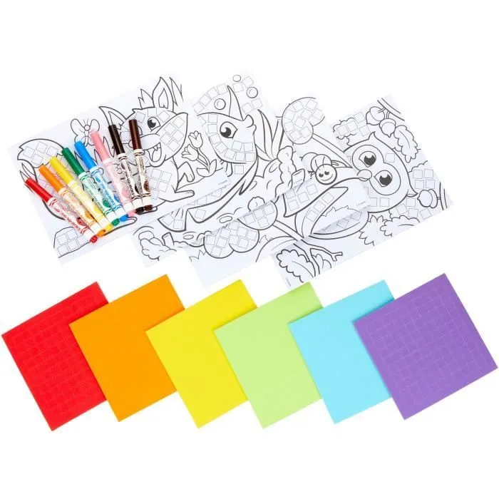 Crayola - Atelier de Mosaïque - Activités pour les enfants-2