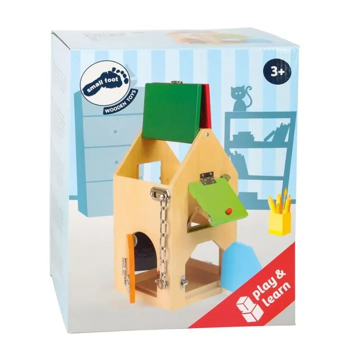 Small foot 4432 Maison à serrure à partir de 3 ans-1