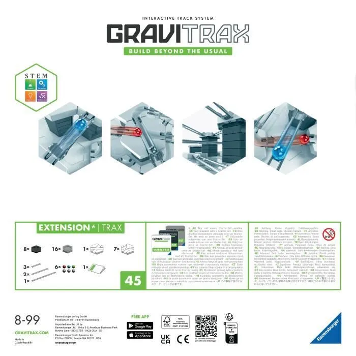 GraviTrax Set d'Extension Trax / Rails - 224142 - A partir de 8 ans Ravensburger-4