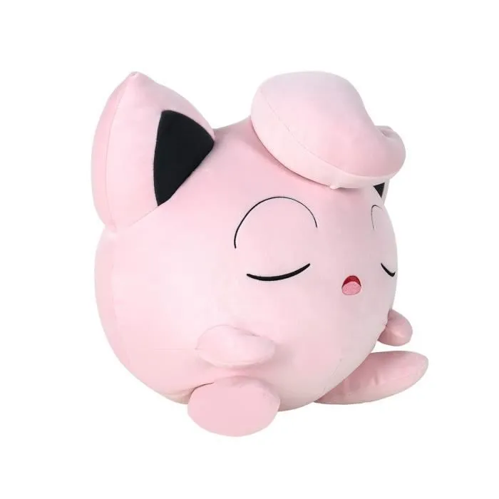 Peluche - BANDAI - Pokémon Rondoudou (Jigglypuff) - 40 cm, douce et moelleuse-1
