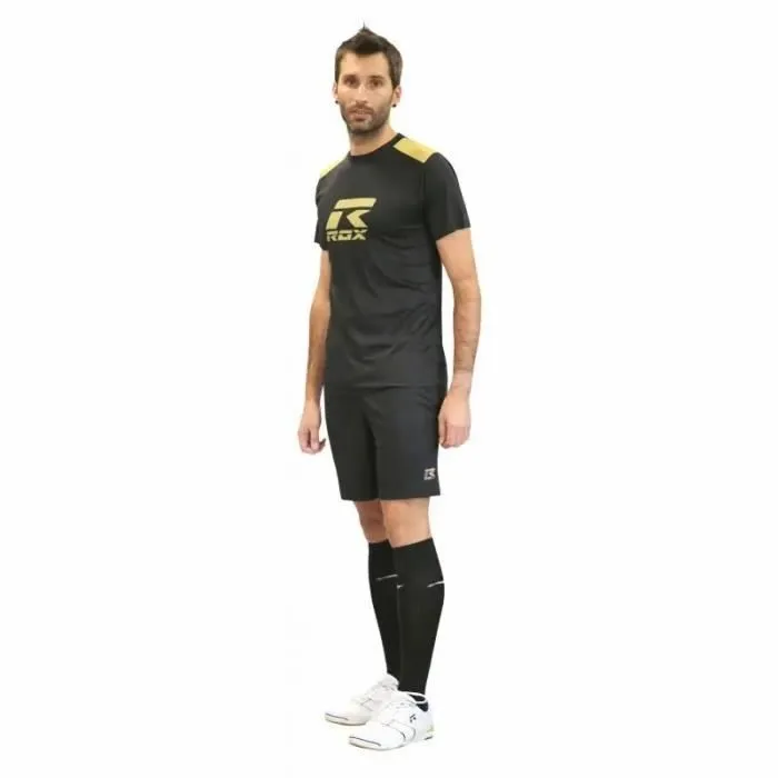 T-shirt enfant Rox Palace - negro/oro - 10 ans - Noir - Homme - Rox Palace-0