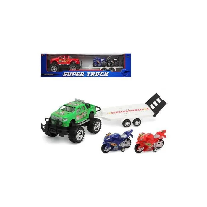 Set de voitures - BigBuy Fun - Super Truck 119102 - 3 véhicules - Extérieur - Mixte-0