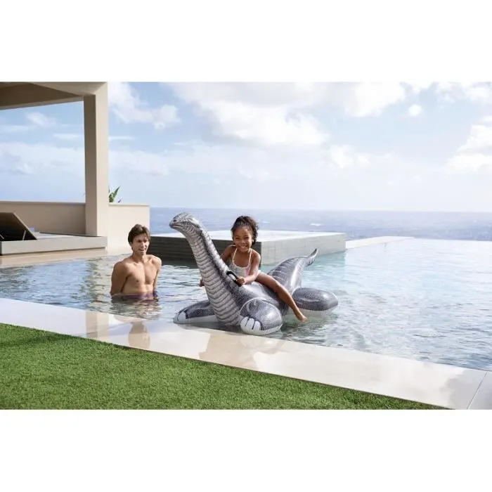 Jouet gonflable - Intex - Brontosaure - 178 x 94 cm - 2 poignées - Poids max 40kg-1