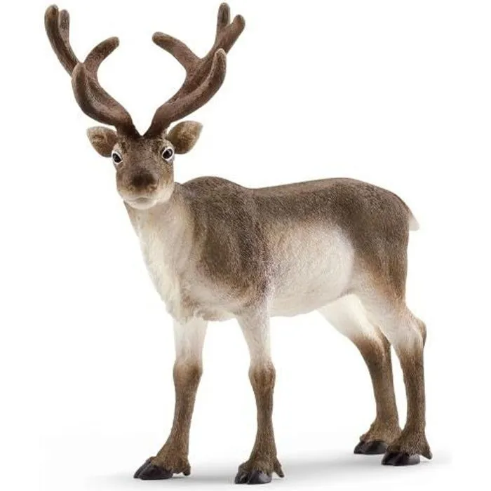 Figurine Renne - SCHLEICH - Wild Life - Gris - A partir de 3 ans - Enfant - Mixte-0
