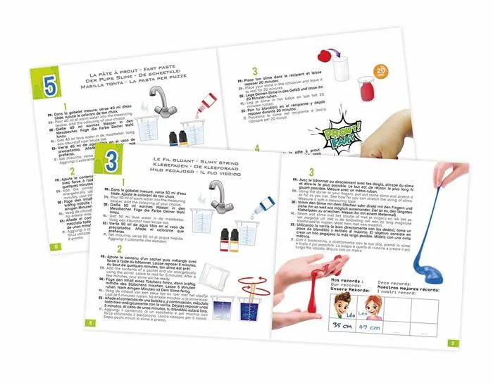 Mini lab Sticky Slime Gluant-4