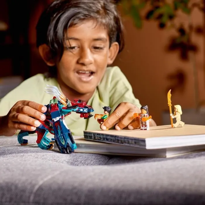LEGO® 76154 Marvel L’Embuscade du Déviant ! Les Éternels, Jouet de Construction Enfants dès 6 ans, Figurines Super-Héros-4