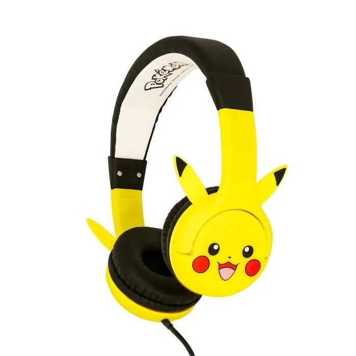 Écouteurs - POKEMON - Pikachu - Jaune - Enfant - Intérieur-0