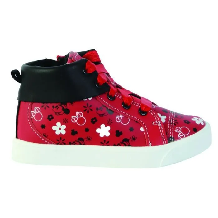Basket Montante Cuir  Clarks City Mouse - T Rouge-1
