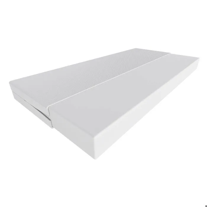 Matelas 90x190 enfant, 12 cm H3, mousse respirante, housse hypoallergénique lavable, double face, certifié Oeko-Tex 100-5