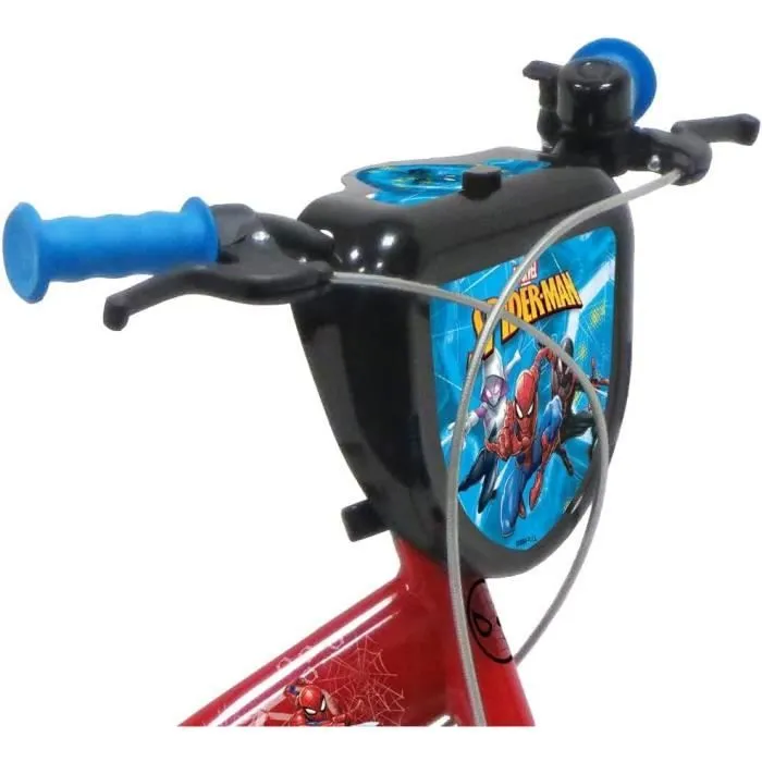 Vélo 16'' garçon SPIDERMAN - ATLAS - Cadre & Fourche rigide en acier - 2 Freins Caliper - Pneus Gonflables-1