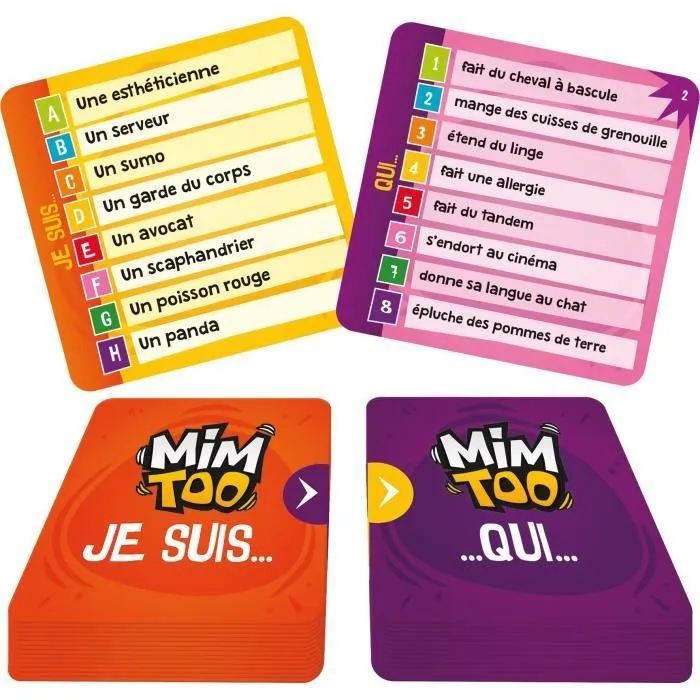 Mimtoo - Asmodee - Jeu de cartes et d'imagination - Mixte - A partir de 6 ans - Enfant-5