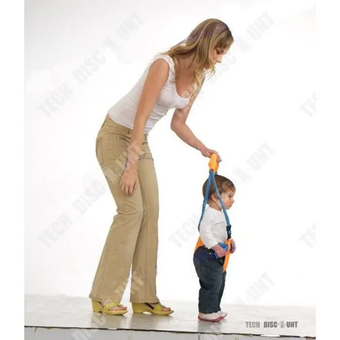 harnais de marche bébé bretelle apprentissage protection bébé garantie réglagle aide premier pas ceinture légère transport-2
