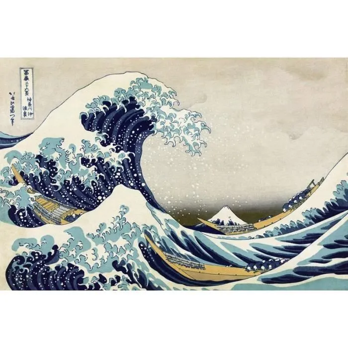 Poster Katsushika Hokusai - Great Wave Of Kanagawa-0