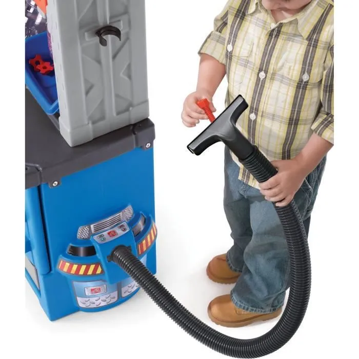 Step2 - Deluxe Workshop - Etabli Enfant - Jeu de bricolage avec Outils & Kit d’Accessoires de 50 Pièces-2