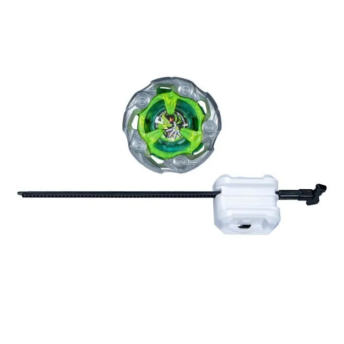 Beyblade X, Starter Pack Wand Wizard 1-60R UX avec toupie de type à rotation droite de type attaque et lanceur, dès 8 ans-1