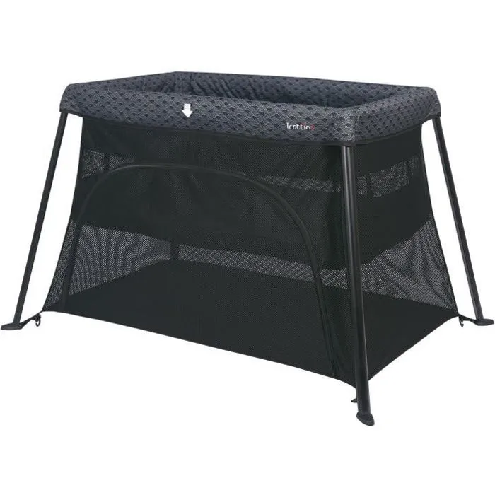 TROTTINE Lit parapluie Hypnos - Nami gris-0