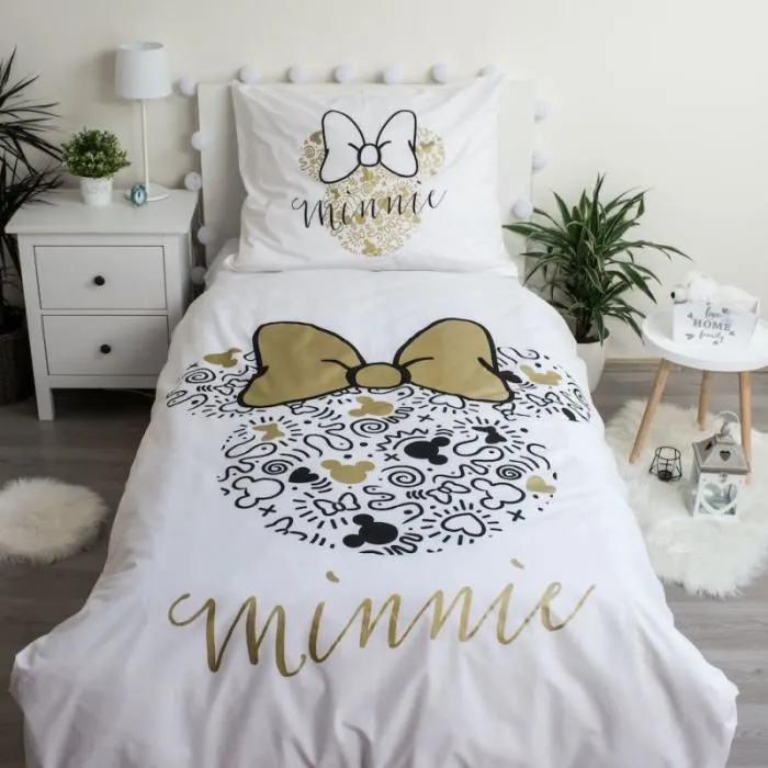 Parure de lit - AC-Déco - Disney - Coton 100% - 140 x 200 cm - Lavable à 40°-1