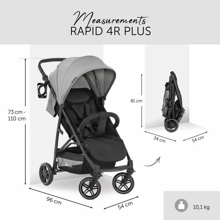 Poussette-chassis poussette Hauck - 148433-1