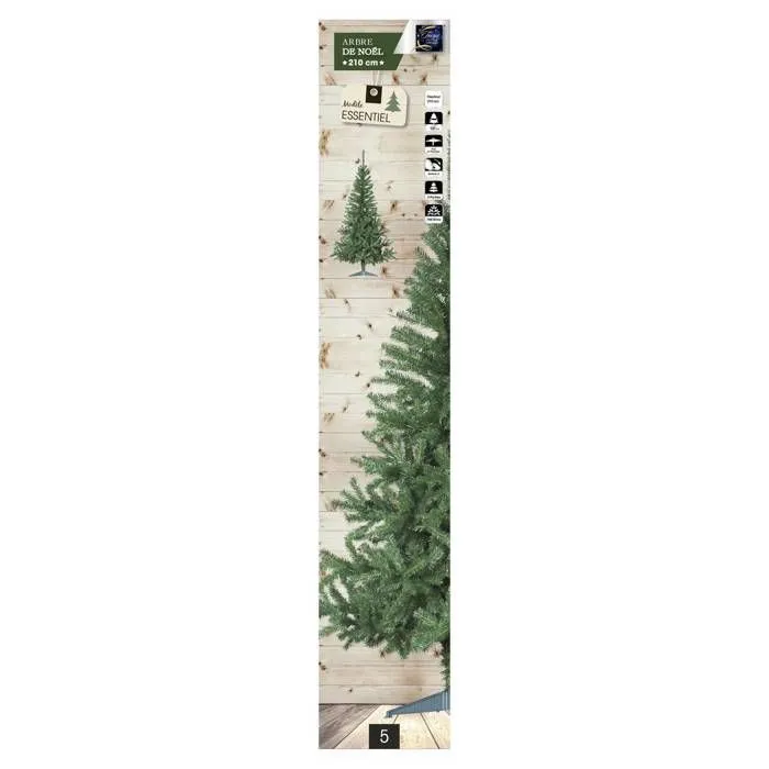 Sapin de Noël "Essentiel" 210cm vert Feeric lights & christmas-1