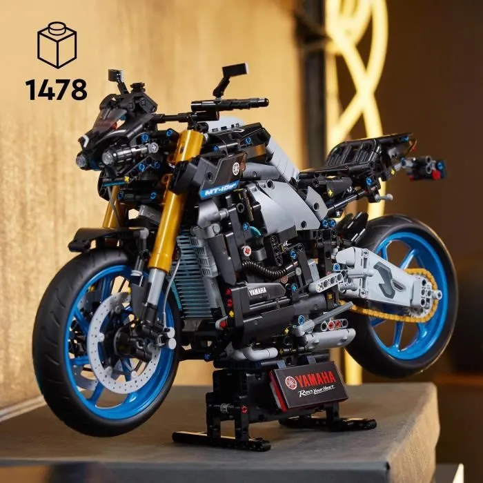 LEGO Technic 42159 Yamaha MT-10 SP, Kit de Maquette de Moto pour Adultes, Cadeau Motard pour Hommes et Femmes-1