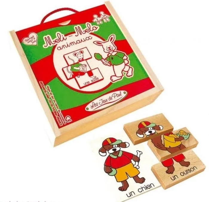 Les Jeux de Paul - Méli-Mélo Animaux - JURA BUIS-0
