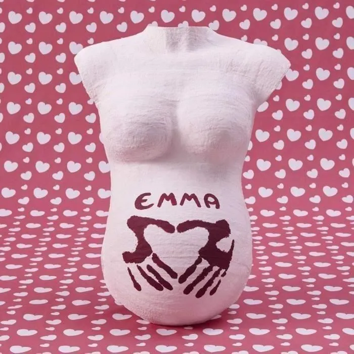 BABY ART My Lovely Belly - Kit Moulage Ventre Femme Enceinte: Plâtre pour Souvenir Grossesse, Cadeau Baby Shower, Cadeau Grossesse-4