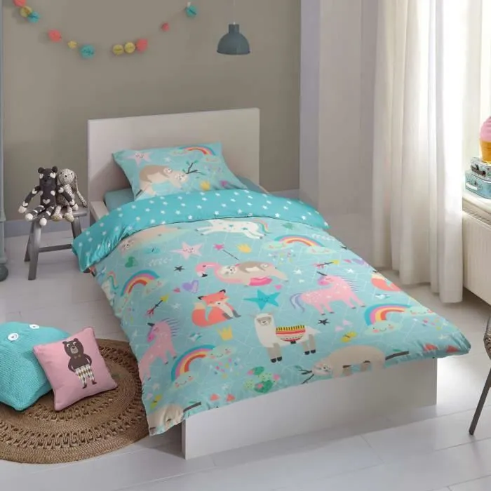 Good Morning Housse de couette pour enfants Moody 100x135 cm-1