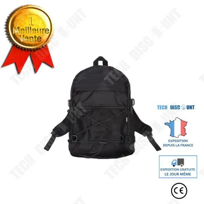 TD® Sac à dos de sport et de loisirs réfléchissant équitation sac d'école étudiant en plein air-0