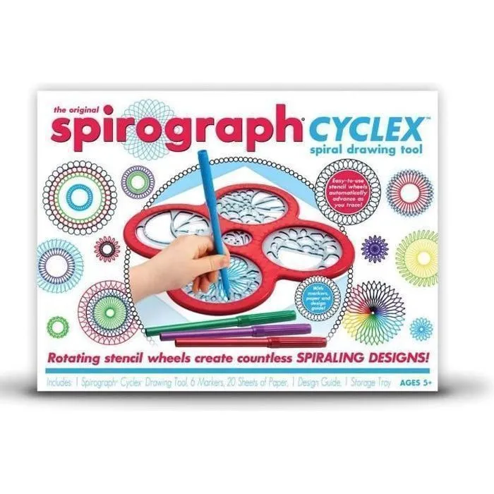 Kahootz Spirograph Cyclex, Multicolore, 5 année(s), Garçon-Fille, Boîte-0