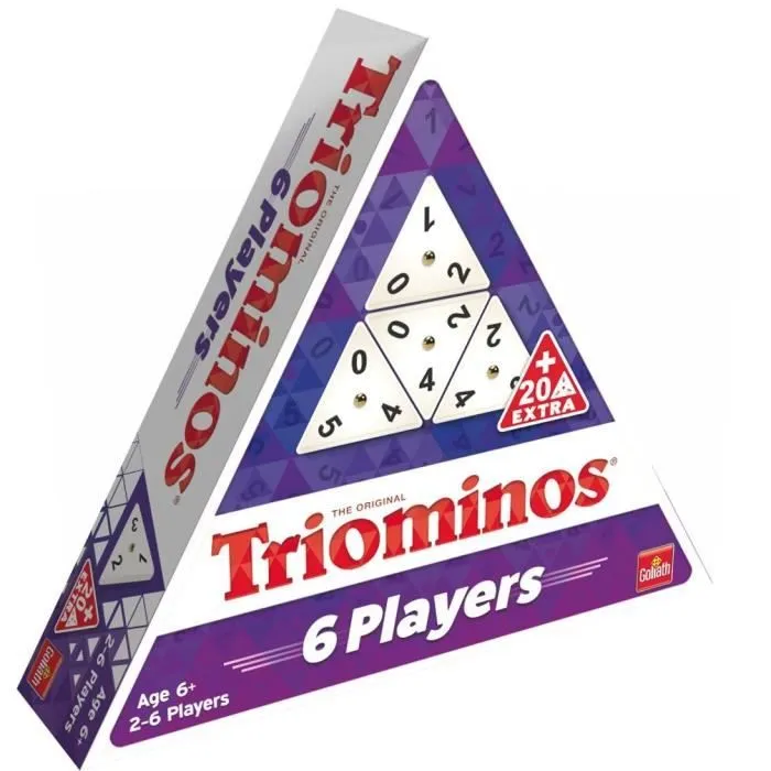 Goliath - Triominos 6 joueurs (Excel 2,0) - Jeu de famille-1
