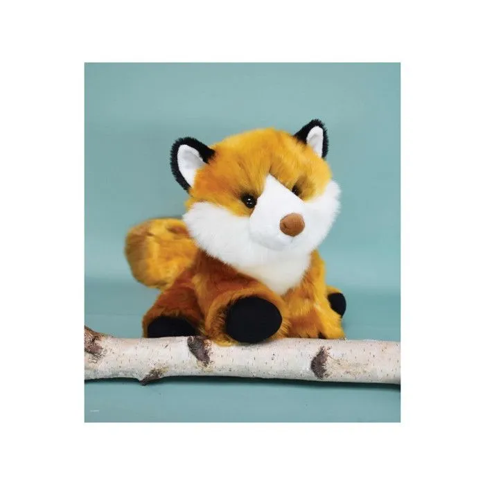 Histoire d'Ours - Peluche Gus le renard 28 cm - DOUDOU ET COMPAGNIE-0