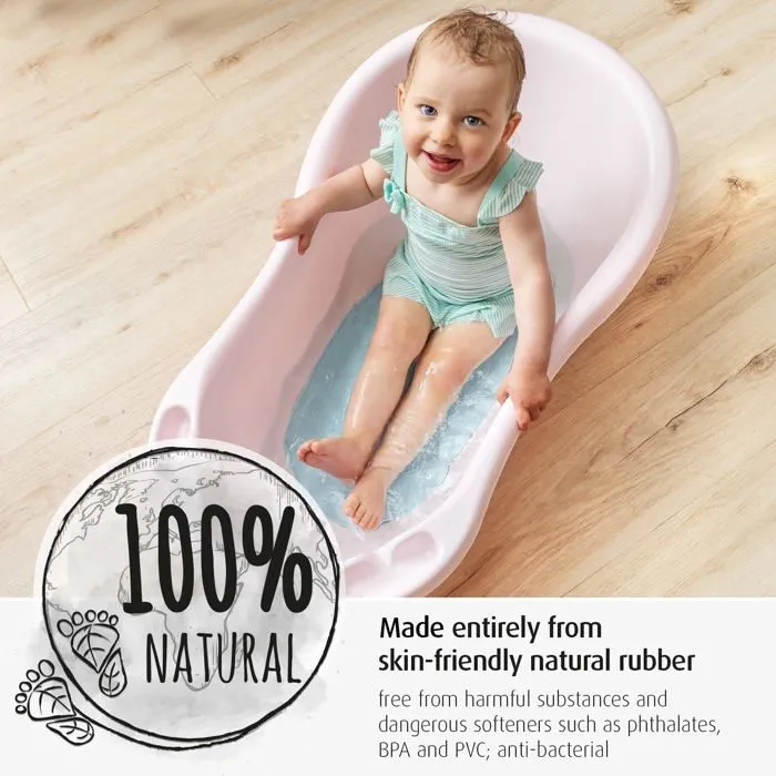 Tapis de bain Reer - 76023 - MyHappyBath Mat Tapis de bain pour bebe avec surface antiderapante Motif baleine 42 x 25 cm-3