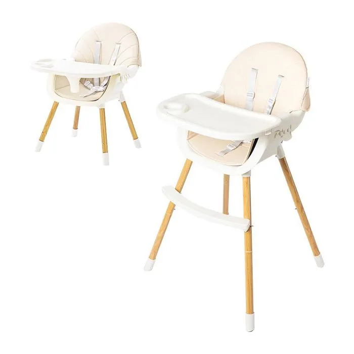 KUB HIGHT CHAIR BEIGE / Koob Beige-0