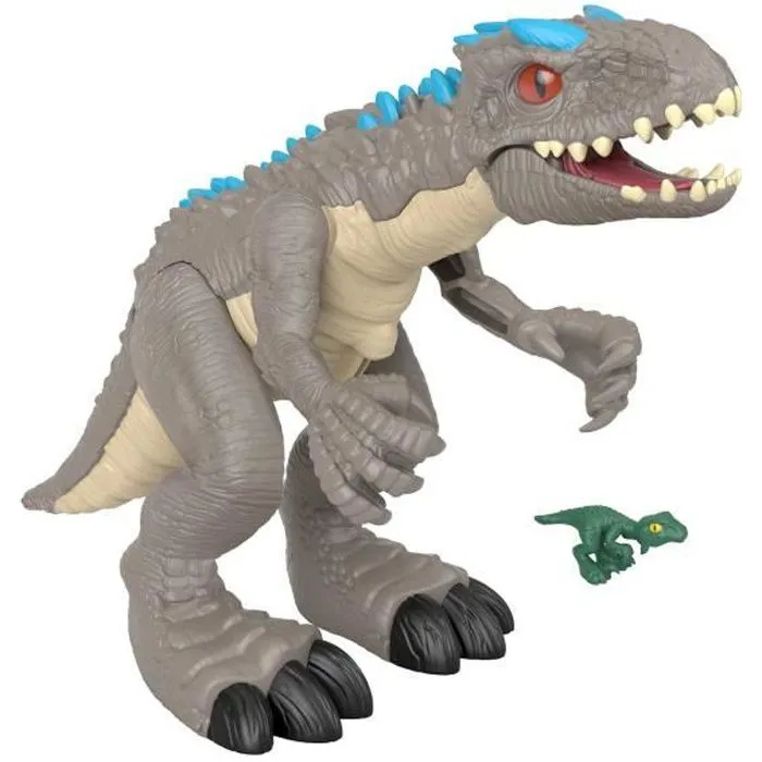 Figurine Indominus Rex Fisher-Price Imaginext - Jurassic World - Gris-0