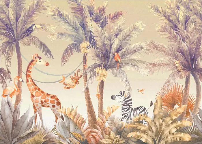 Poster / Affiche enfants - Jungle 3617681223221 - 100x150 cm-1